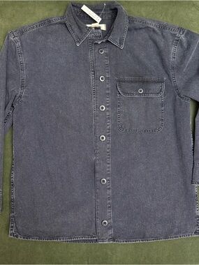 Single-Pocket Shirt in SoftFade Denim